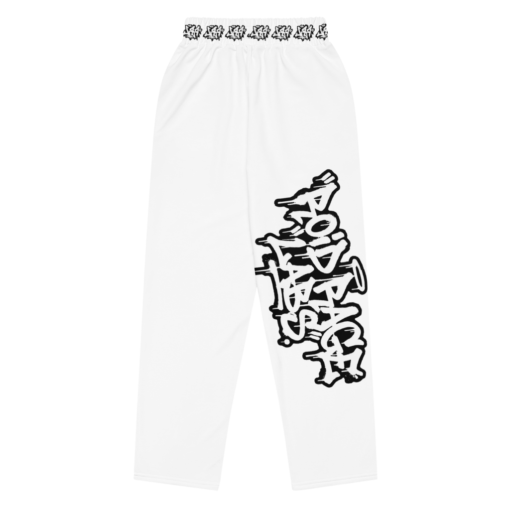 RoidRage Labs Esthetics Jogger White weiss Bodybuilding Hose.