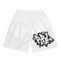 RoidRage Labs Esthetics Mesh Short White Weiss Bodybuilding Hose.